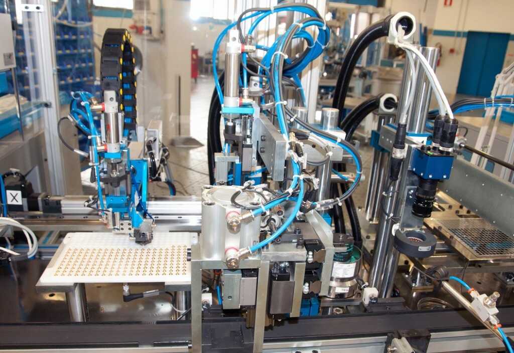 Industrial automation line requiring emergency electrical service