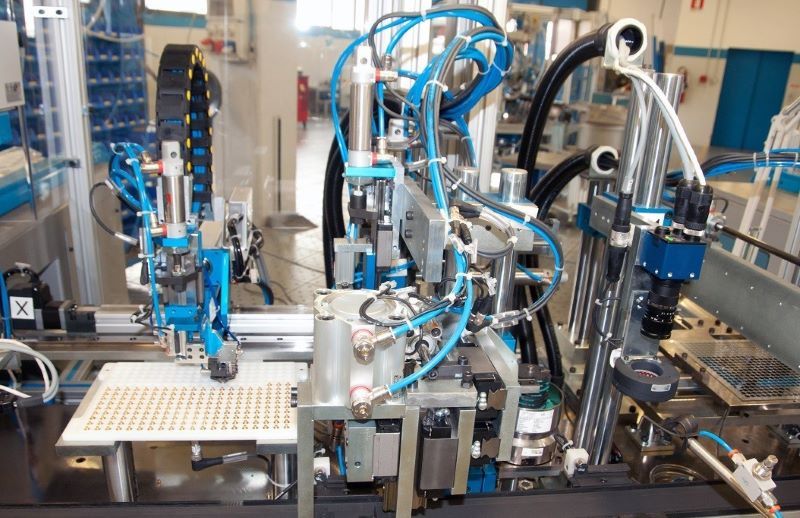 Industrial automation line requiring emergency electrical service