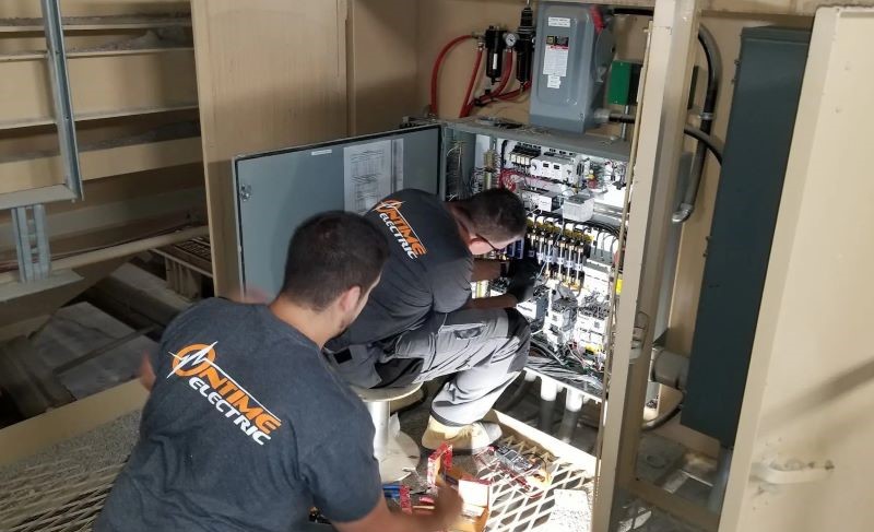 Ontime Electric Licensed Electrician Performing Commercial Electrical Work in Toronto