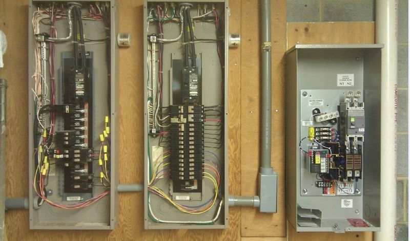 Well-maintained Ajax residential electrical panel