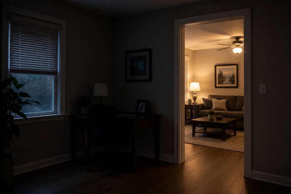 Power out in one room while the rest of the house has electricity